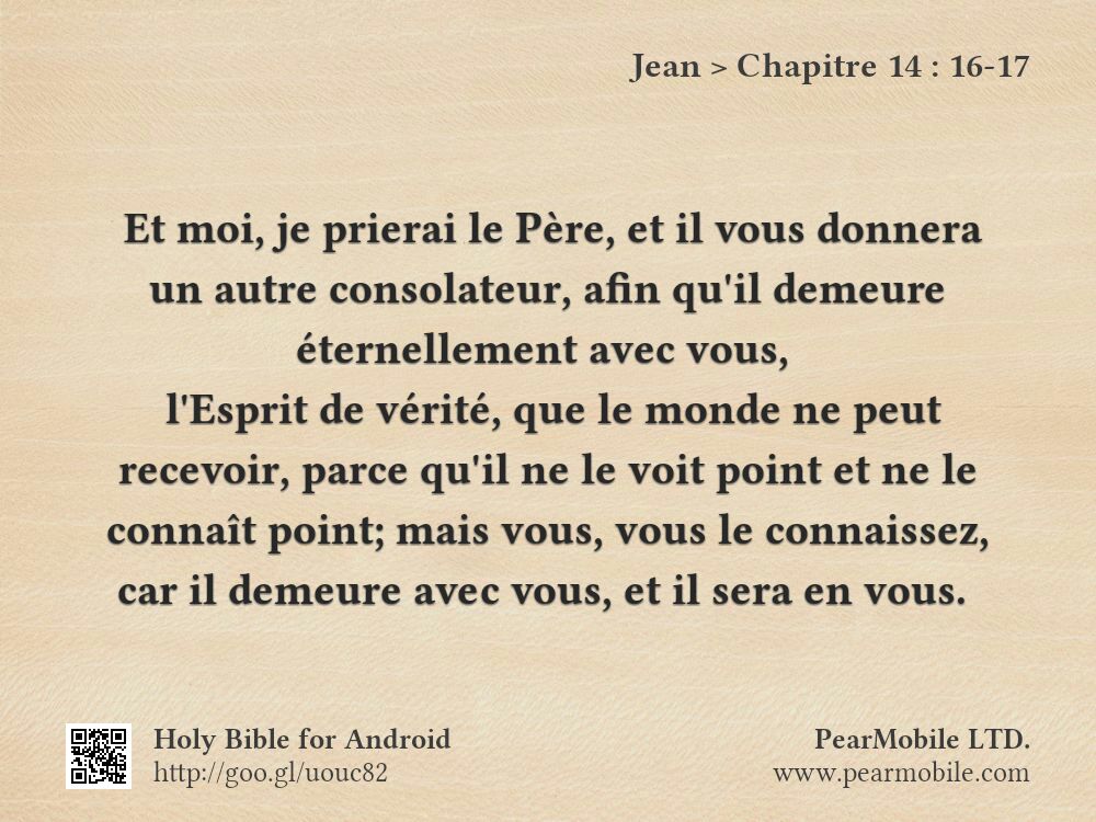 Jean, Chapitre 14:16-17